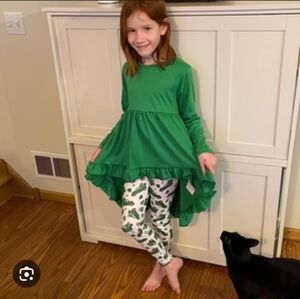 Green Kids Dress